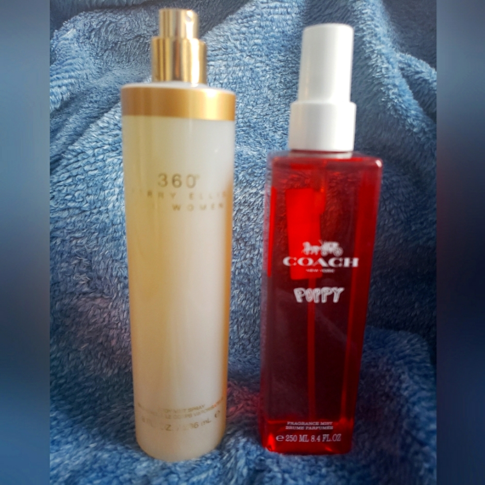 body mist coach & 360 perry ellis